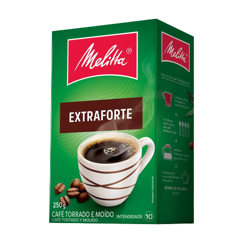 Café Vácuo Melitta Extra Forte 250 g - 38509
