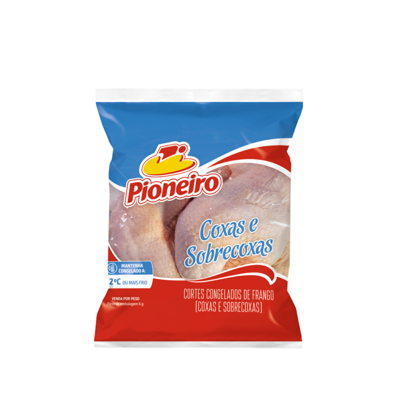 Frango Coxa e Sobrecoxa Pioneiro Aproximadamente 1 kg - 38550