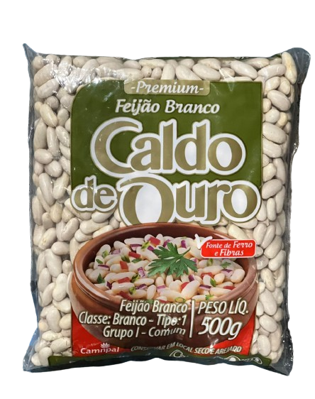 Feijão Caldo de Ouro Branco 500 g - 40118