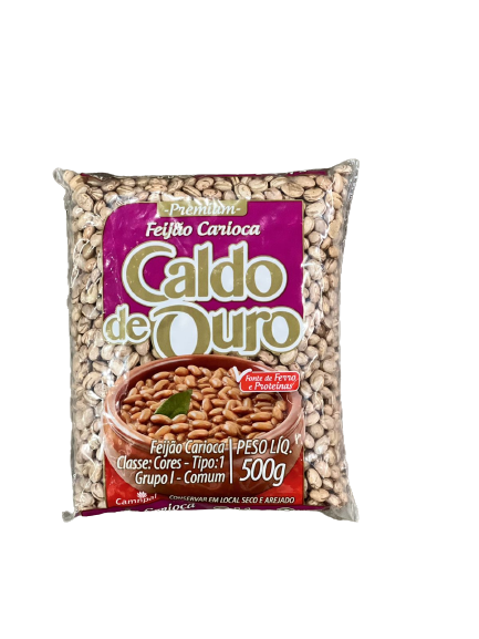 Feijão Caldo de Ouro Carioca 500 g - 38587