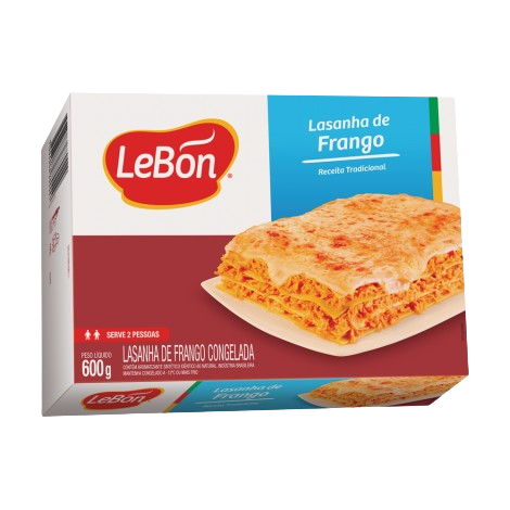 Lasanha Lebon Frango 600 g - 38601