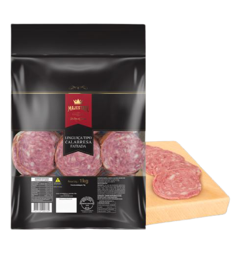 Linguiça Calabresa Fatiada Majestade 1Kg - 39935