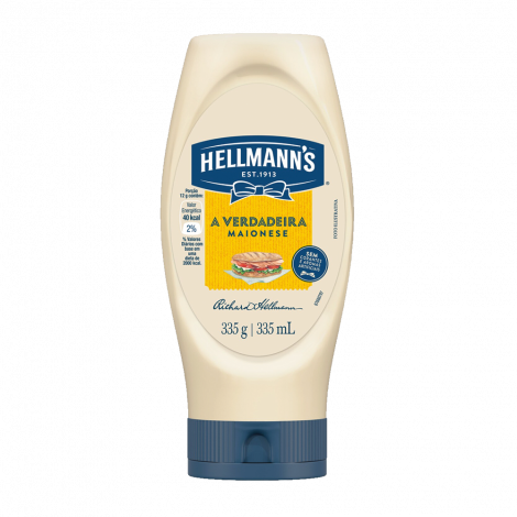 Maionese Hellmann's Squeeze 335 g - 38611