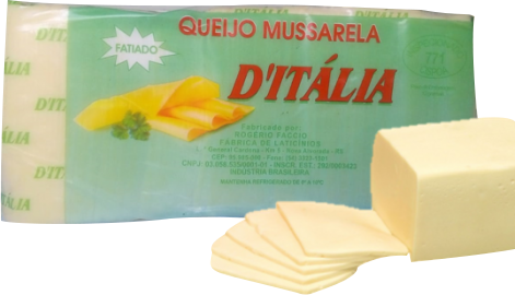 Queijo Fat S/Lam Ditalia 2 Kg - Mussarela