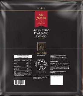 Salame Italiano Fatiado Majestade 1Kg - 39936
