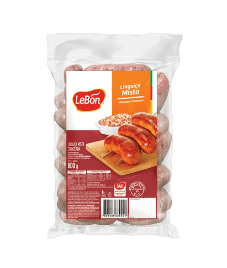Salsichão Congelado Lebon Churrasco 800 g - 38682