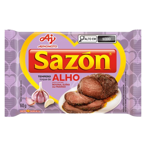 Tempero Sazón Alho 60 g - 38690