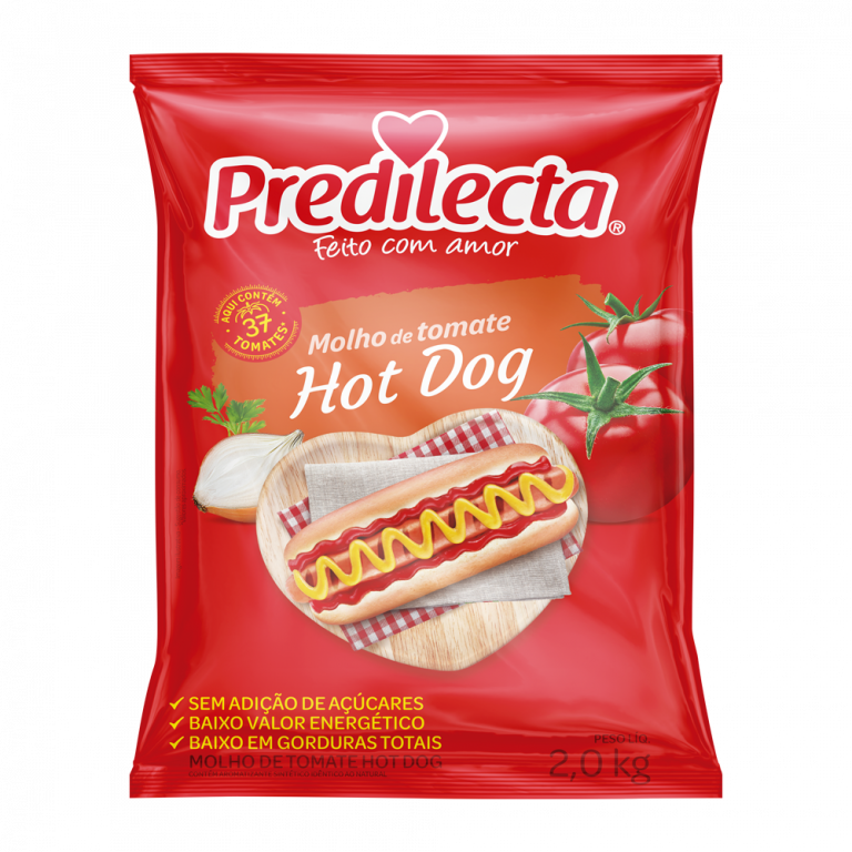 Molho de Tomate Predilecta Bag Hot Dog 1,7 kg - 38727