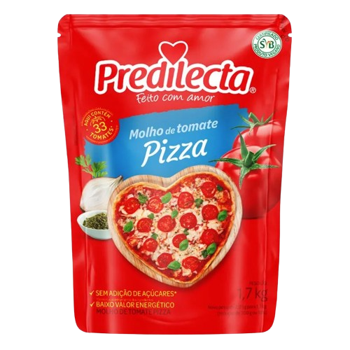 Molho de Tomate Predilecta Bag Pizza 1,7 kg - 39940