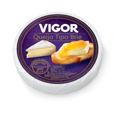QUEIJO BRIE FORMA VIGOR +/- 1KG - CX2