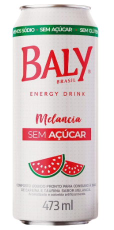 Energético Baly Latão sem Açúcar Melancia 473 ml - 38762