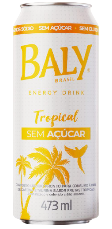Energético Baly Latão sem Açúcar Tropical 473 ml - 38763