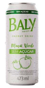 Energético Baly Latão sem Açúcar Maçã Verde 473 ml - 38764