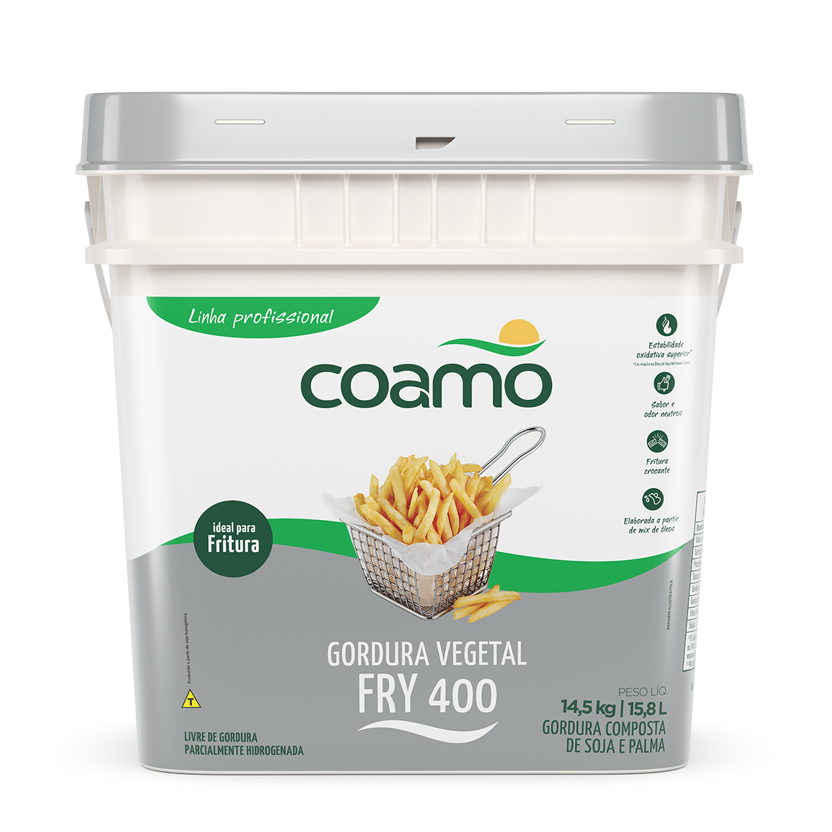 Gordura Vegetal Coamo Balde 14,5 kg - 38768