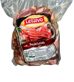 Bacon Fatiado Letavo da Costela 1 kg - 38772