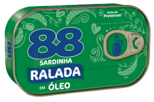 Sardinha em Óleo 88 Ralada 110 g - 39945