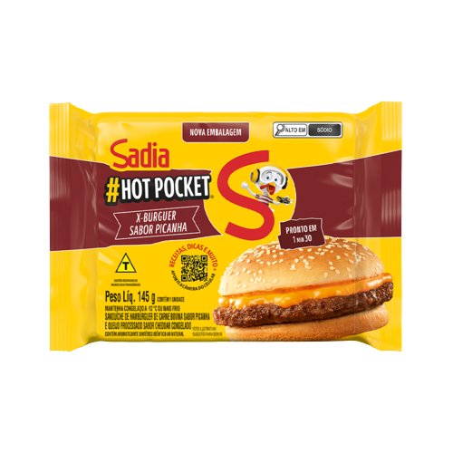 Hot Pocket X Burguer Picanha 145 g - 38785