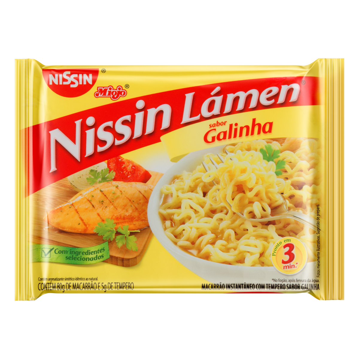 Macarrão Instantâneo Nissin Galinha 85 g - 39947