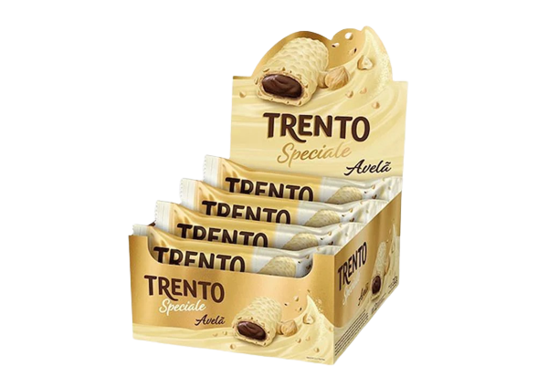 Chocolate Trento Speciale Avelã Branco 312 g Dp12 - 38804
