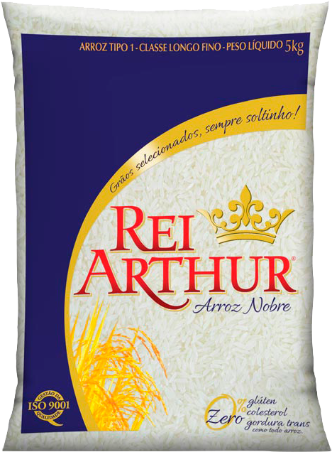 Arroz Rei Arthur T1 Branco 5 kg - 38815