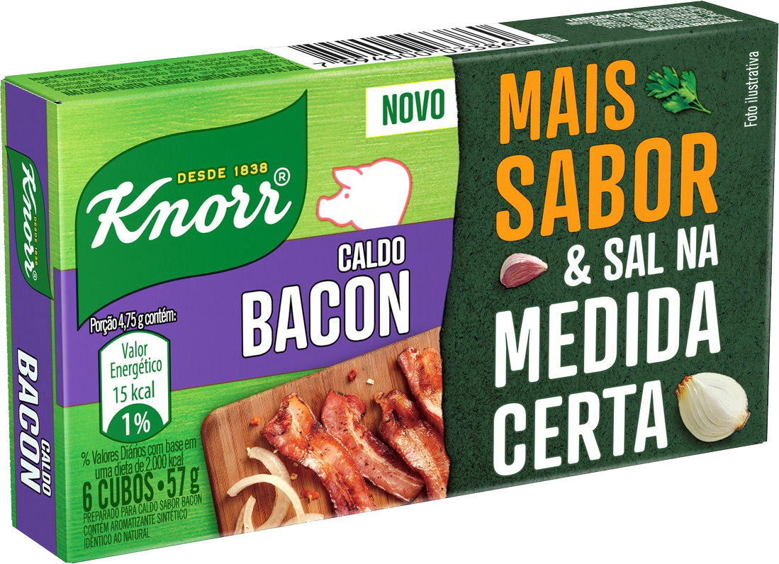 Caldo Knorr 57 Gramas - Bacon