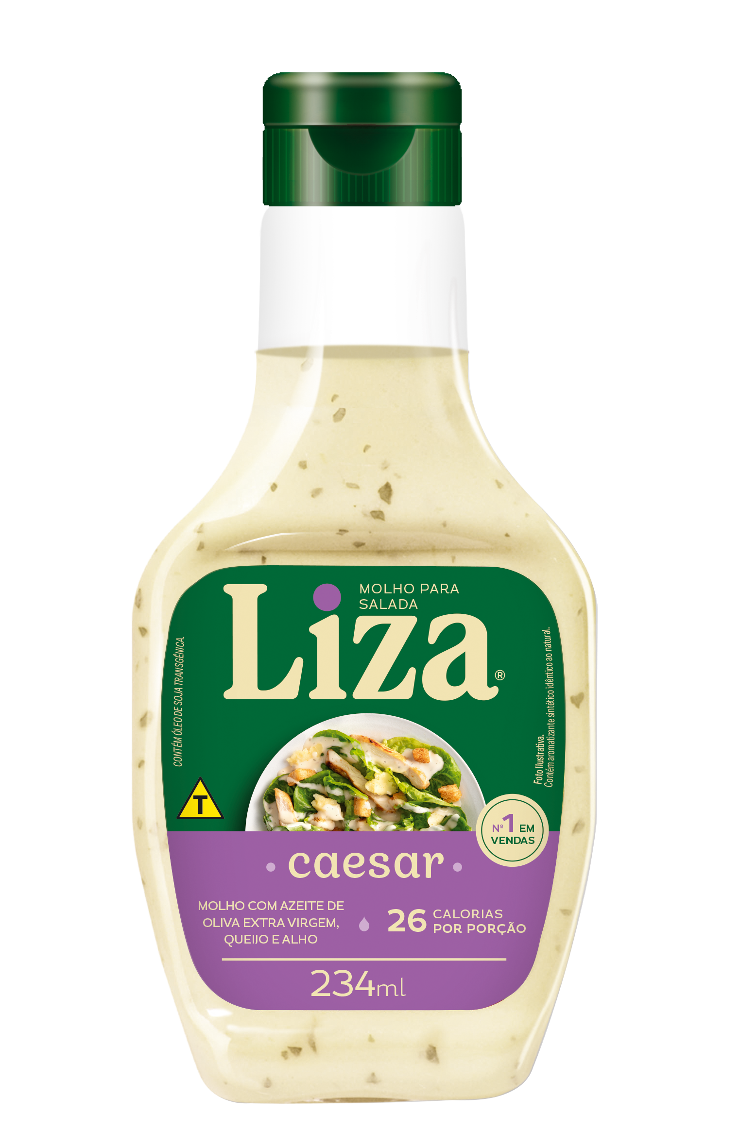 Molho de Salada Liza Caesar 234 ml - 38851