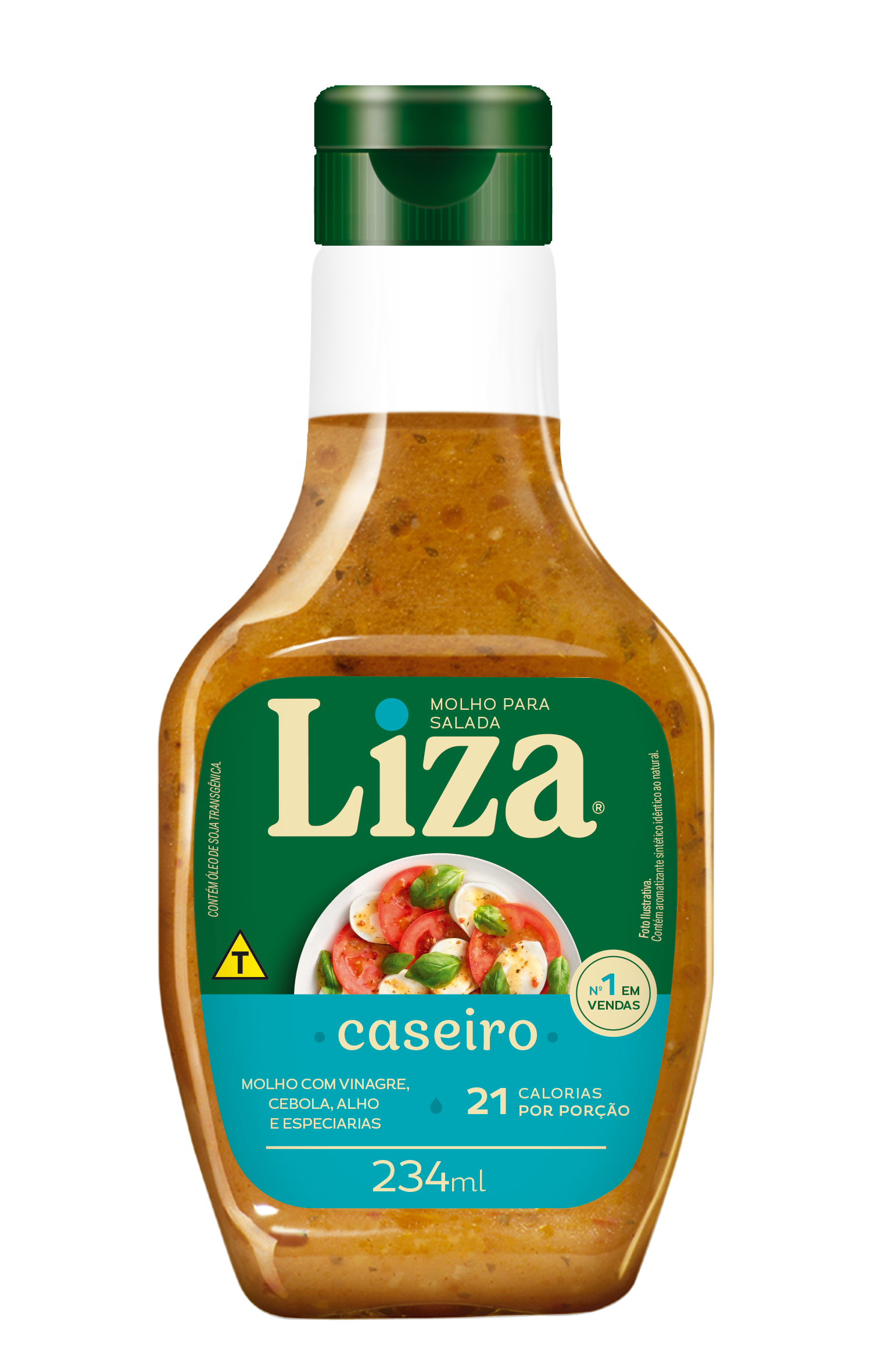 Molho de Salada Liza Caseiro 234 ml - 38852