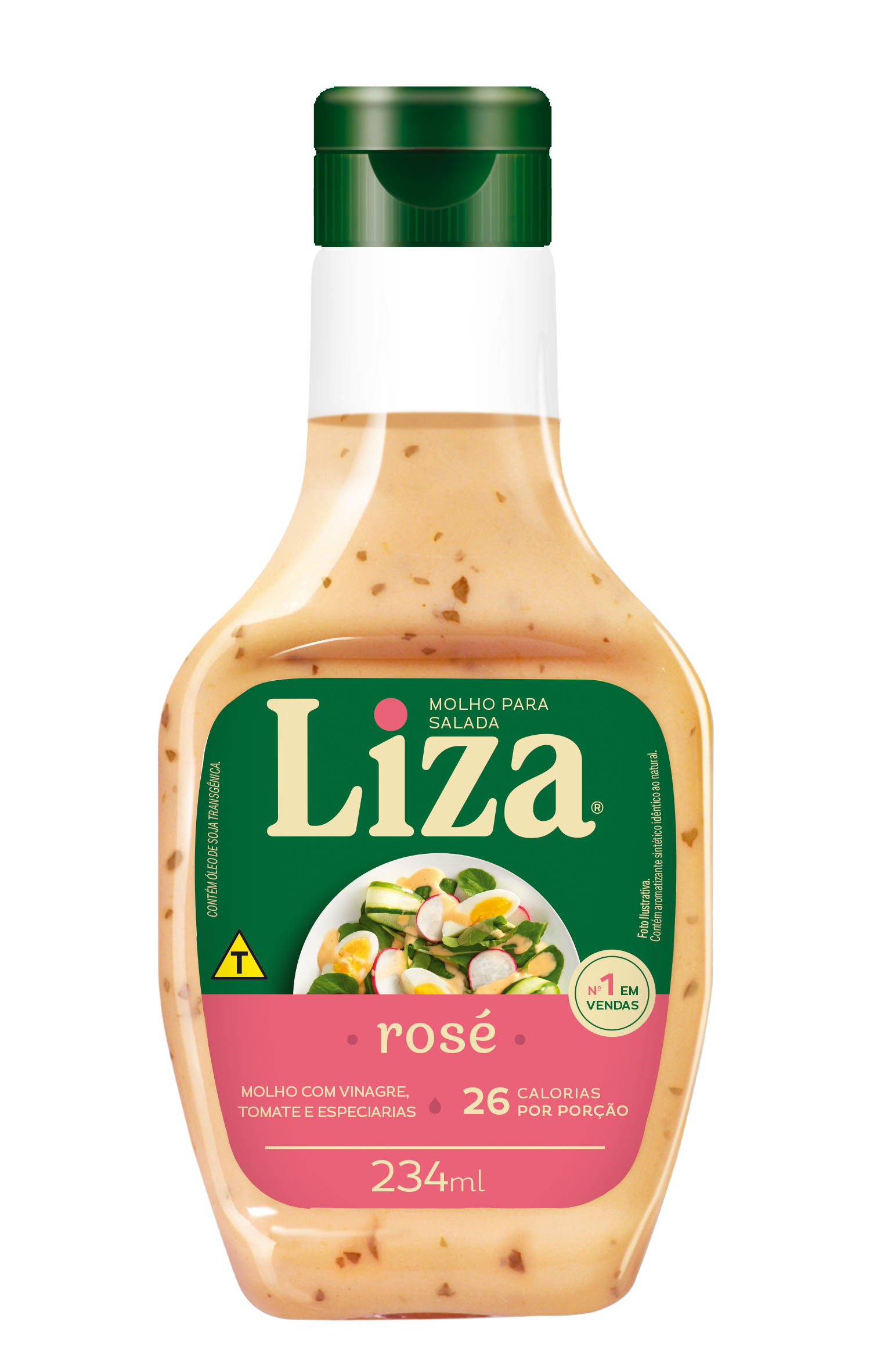 Molho de Salada Liza Rosé 234 ml - 38855