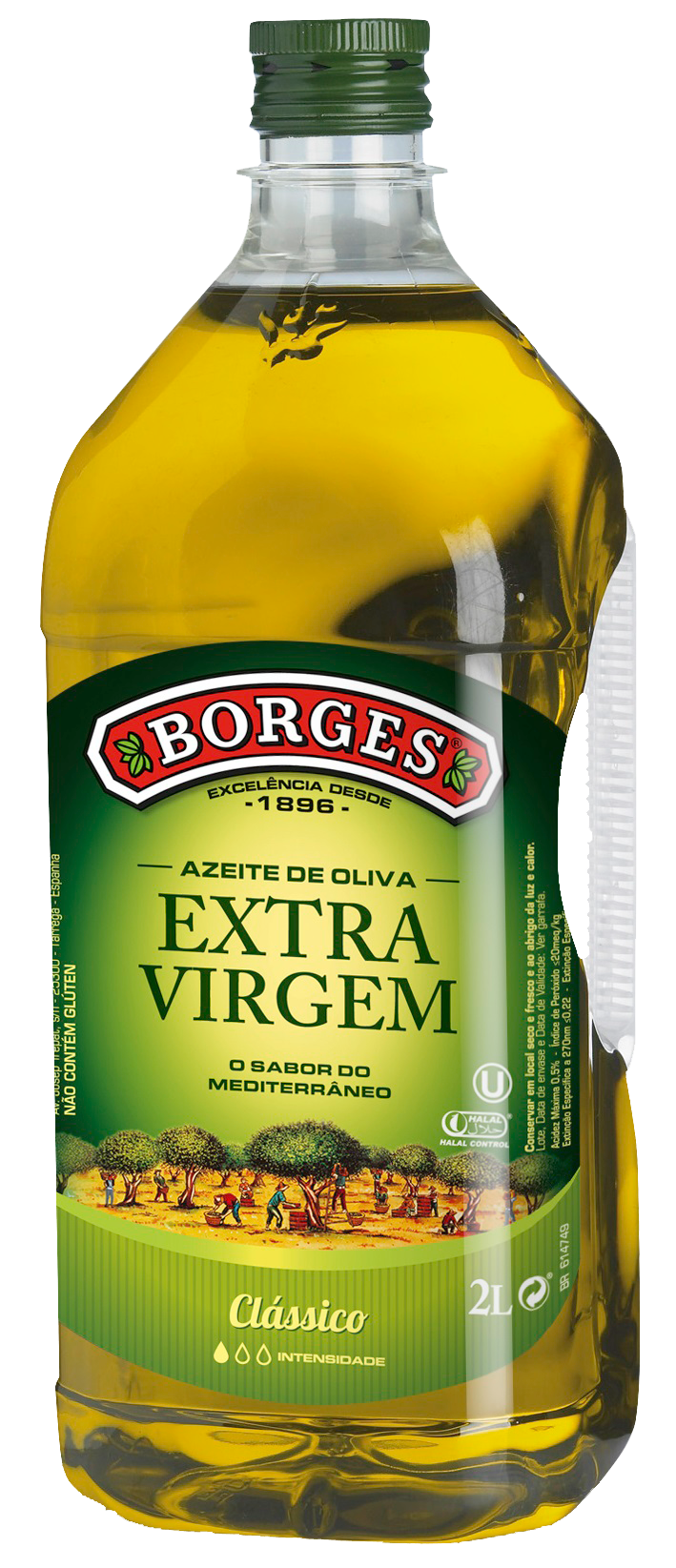 Azeite de Oliva Borges Pet Extra Virgem 2 Lt - 38860
