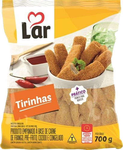 Frango Tirinhas Lar Empanado 700 g - 38870