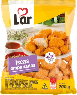 Frango Iscas Lar Empanado 700 g - 38873