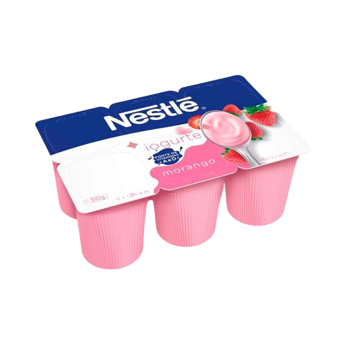Iogurte de Polpa Nestlé Bandeja Morango 510 g - 39965