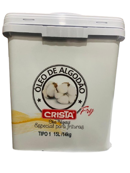 Óleo de Algodão Balde Crista 14Kg 15,16L - 40490