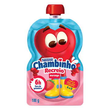Iogurte Chambinho Bisnaga Nestlé Morango 100 g - 38880