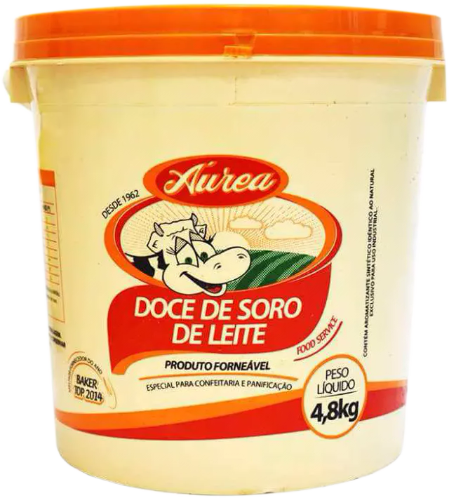 Doce de Leite de Soro Áurea Balde Tradicional 4,8 kg - 38882