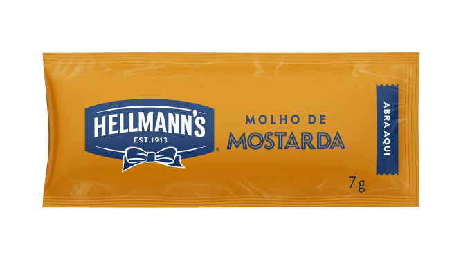 Mostarda Hellmann's Sachê 7 g - 38924