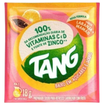 Refresco em Pó Tang Laranja-Mamão 18 g (Dp18Un) - 39971