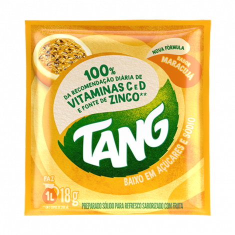 Refresco em Pó Tang Maracujá 18 g (Dp18Un) - 39973
