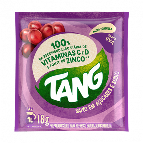 Refresco em Pó Tang Uva 18 g (Dp18Un) - 39976