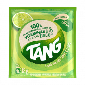 Refresco em Pó Tang Limão 18 g (Dp18Un) - 38938
