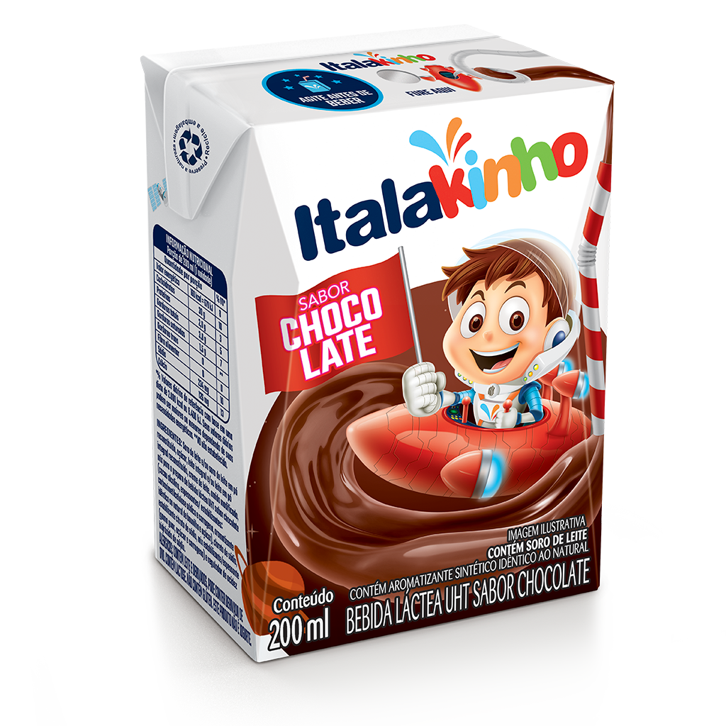 Achocolatado Italakinho Tradicional 200 ml Italac - 38942