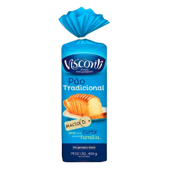 Pão Fatiado Visconti 400G - 39978