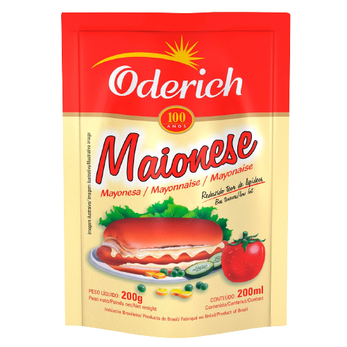 Maionese Oderich Sachê 200G - 40213