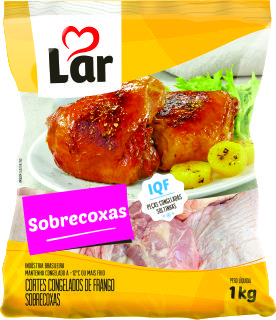 Frango Sobrecoxa IQF Lar Normal 1 kg - 38951