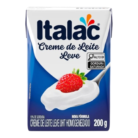 Creme de Leite Italac Tradicional 200 g - 38952