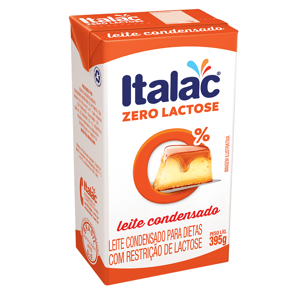 Leite Condensado Italac Zero Lactose 395 g - 38954
