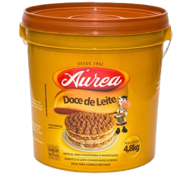Doce de Leite Áurea Balde 4,5Kg - 39876