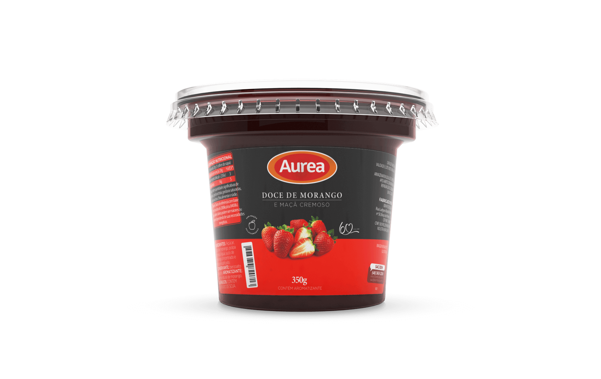Doce de Fruta Áurea Morango 350 g - 39877