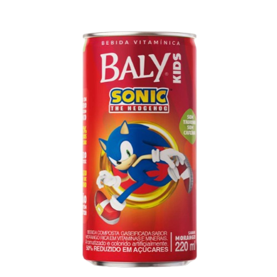 Energético Baly Kids Latinha Morango 220 ml - 38982