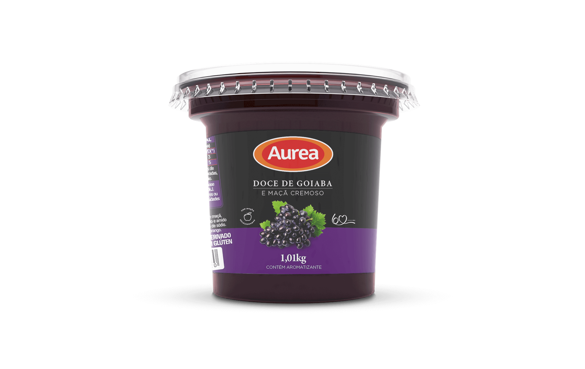 Doce de Fruta Áurea Uva 1,01 kg - 39887